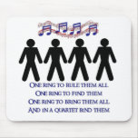 One ring mouse mats