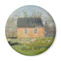 One-room Schoolhouse Fridge Magnet