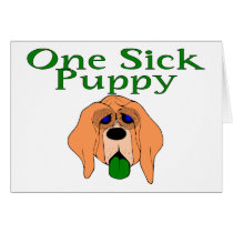 One Sick Puppy cards