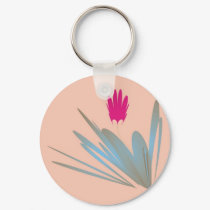 One single desert flower Gift products keychains by cleosclassics One single desert flower Gift products keychains