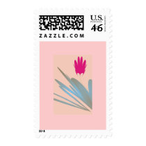 One single desert flower Gift products stamps