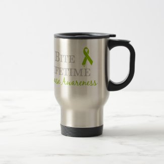 One Small Bite Lasts A Lifetime - Lyme Disease Travel Mug
