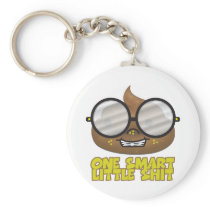 one smart little shit keychains