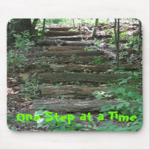 One Step at a Time Mousepad