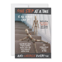 one step | mini-print custom announcements