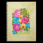 One stroke flowers1- Notebook notebooks