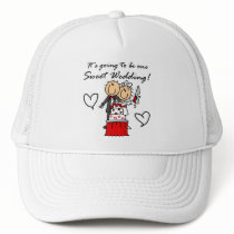 One Sweet Wedding T-shirts and Gifts hats by stick_figures One Sweet Wedding T-shirts and Gifts hats