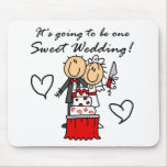 One Sweet Wedding T-shirts and Gifts Mouse Mat