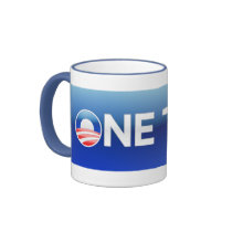 One Term Obama Mug mugs