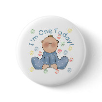 One Today Boy Birthday buttons by kids_birthdays One Today Boy Birthday buttons