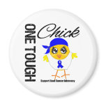 One Tough Chick Anal Cancer Warrior magnets