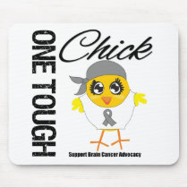 One Tough Chick Brain Cancer Warrior Mousepad