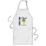 One Tough Chick Cervical Cancer Warrior aprons