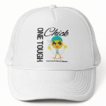 One Tough Chick Cervical Cancer Warrior hats