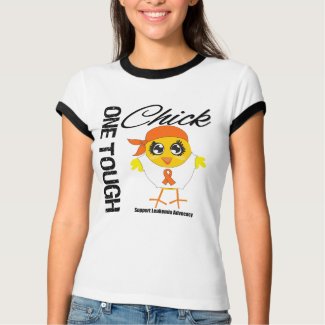 One Tough Chick Leukemia Warrior shirt