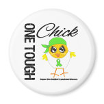 One Tough Chick Non-Hodgkin's Lymphoma Warrior magnets