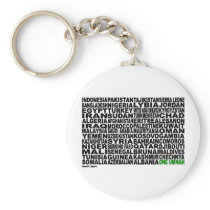 One Ummah Countries Key Chains