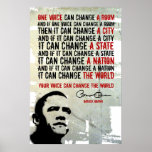 ONE VOICE SPEECH POSTER CNCRT posters