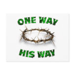 One Way, His Way Post Card