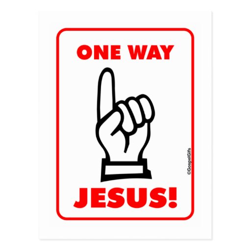 one way jesus shirt