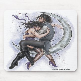 One Way Ticket To The Moon Romantic Love Mousepad mousepad
