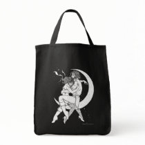 One Way Ticket To The Moon Sketch Romantic Bag