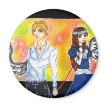 One Winged Angels Magnet