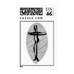 One with God - Cross series postage stamps