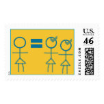 One Woman Hair Salon postage