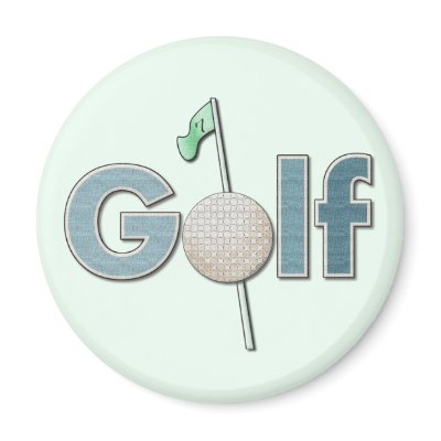 "One Word: Golf" Magnets by GolfClub