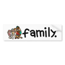 one word. minivan. bumper stickers