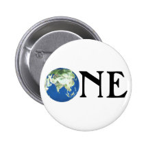ONE WORLD BUTTON
