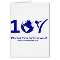 One World Karate Cards