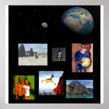One World, Many Stories Print