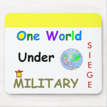 One World Mousepad by allinharmony One World Mousepad