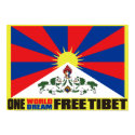 ONE WORLD ONE DREAM FREE TIBET posters