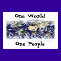 one world, one people posters by CaptianDad one world, one people posters