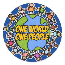 one world one people stickers