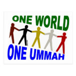 One World One Ummah Postcard