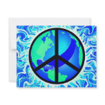 One World Peace Sign Invite