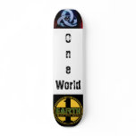 One World skateboard by MWSONGS