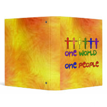 One World Vinyl Binder