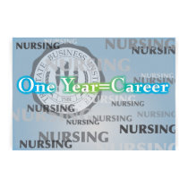 One Year=Career posters