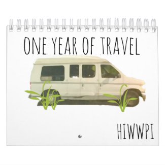 One Year of Travel Calendar