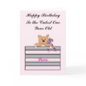 One Year Old Birthday card by seashell2 One Year Old Birthday card