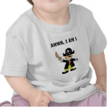 One year old pirate boy t-shirts