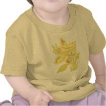 ONE yellow flower t-shirts