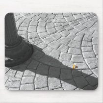 one yellow petal mousepads