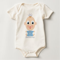 ONEderful BABY Face - blue t-shirts