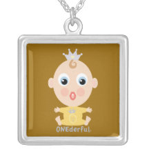 ONEderful BABY face necklace